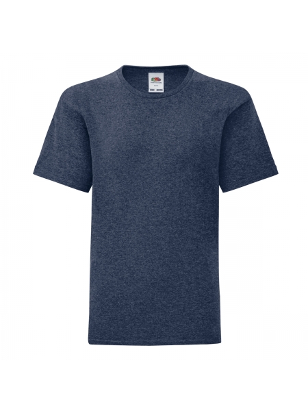 t-shirt-bambino-kids-iconic-fruit-of-the-loom-vintage heather navy.jpg